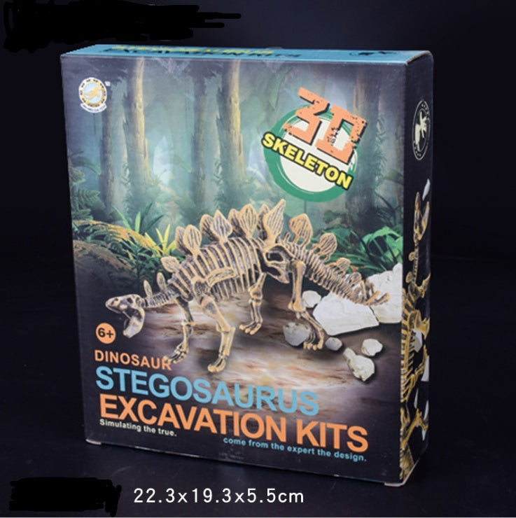 Jouets d'excavation archéologique de dinosaures, jouets éducatifs pour enfants, bricolage