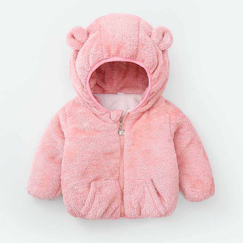 Nouvelle veste d'hiver rembourrée pour bébé, veste en coton