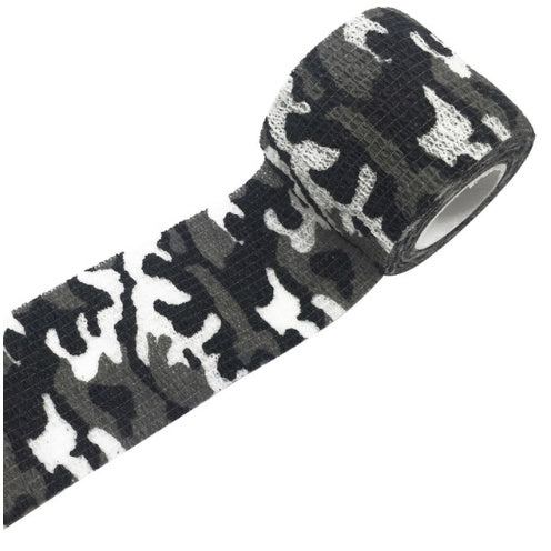 Bandage élastique non tissé camouflage (auto-adhésif)