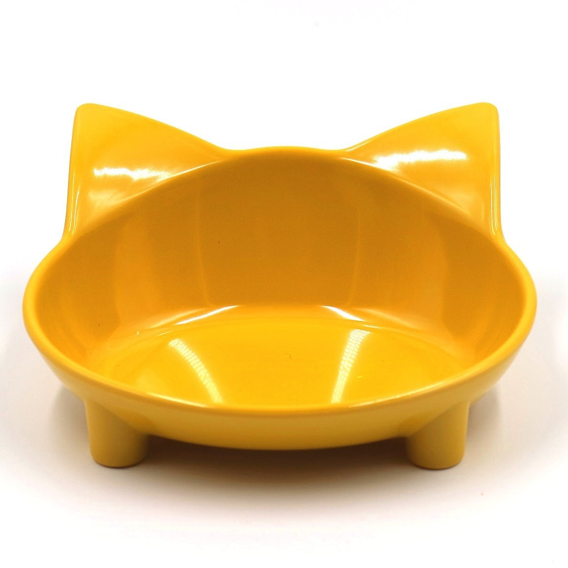 Fournitures pour animaux de compagnie bol pour animaux de compagnie mélamine slipColored Cat Bowl