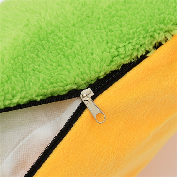 Chenil en forme de hot-dog