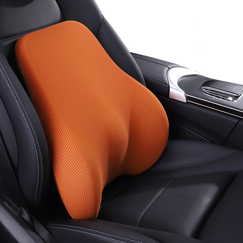 Protector lumbar del cuello de la espuma de la memoria del espacio del reposacabezas del coche del diseño ergonómico