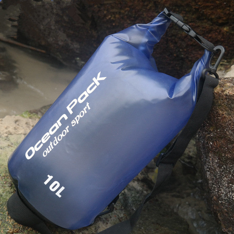 Sac de plage anti-eau, sac seau étanche en PVC, sac étanche à la dérive, sac de natation, sac de sport de plein air