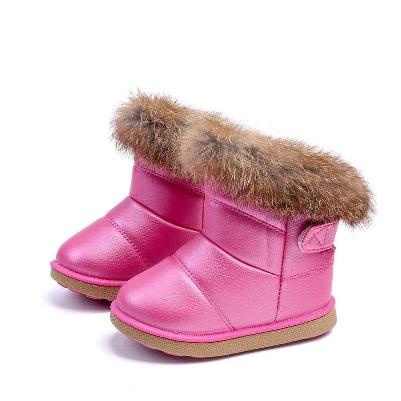 Chaussures d'hiver pour enfants, bottes pour filles, bottes de neige