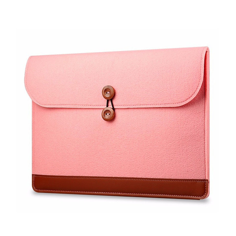 Funda protectora plana de fieltro