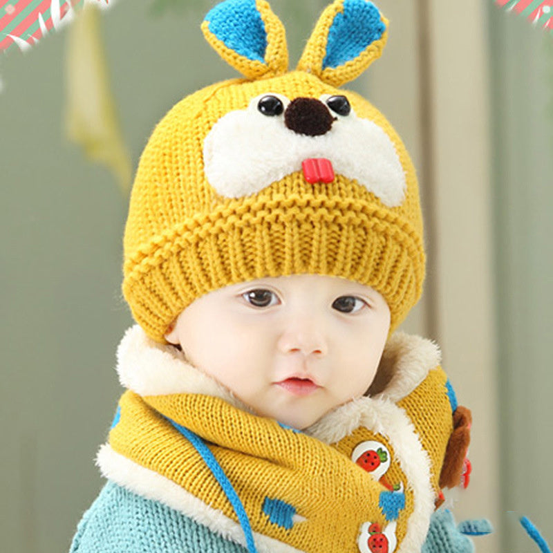 Bonnet en laine pour bébé