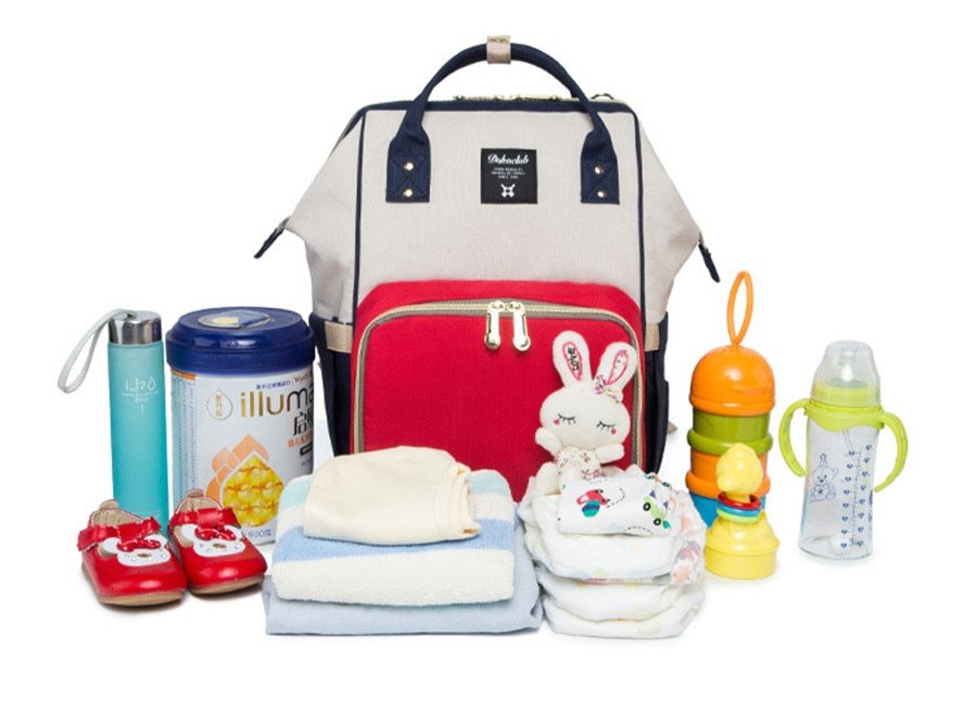 Bolso para mamá multifunción de gran capacidad, paquete maternal e infantil, bolso para mujeres embarazadas, mochila para madre 