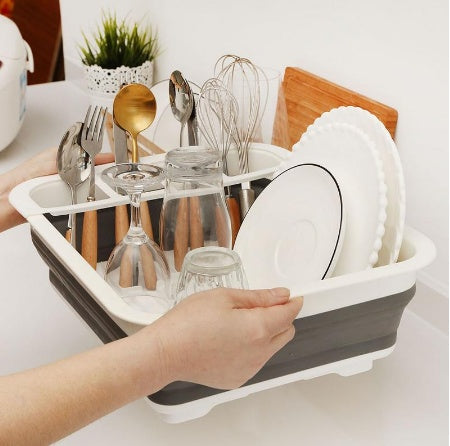 Égouttoir à vaisselle pliable pour cuisine