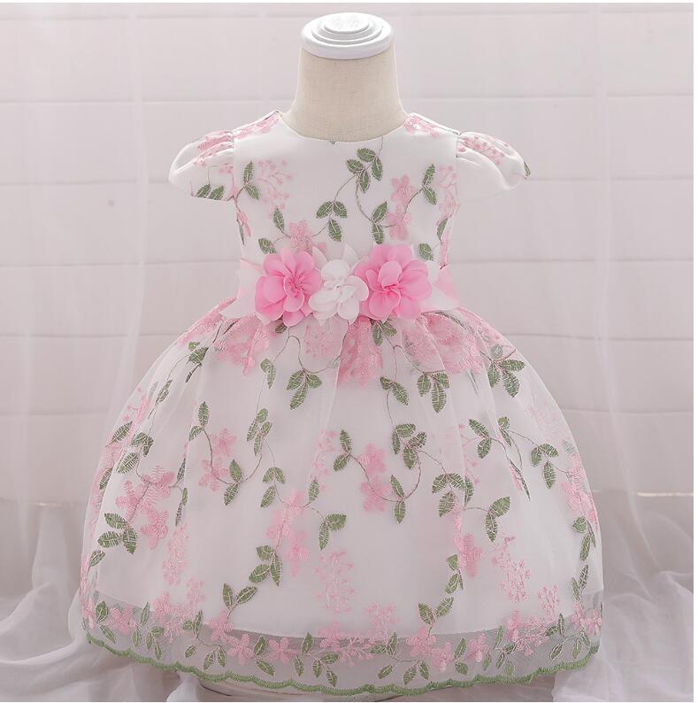 Vêtements d'été pour enfants, robe de mariée, fête d'anniversaire pour bébé, jupe moelleuse pour filles, nouvelle collection