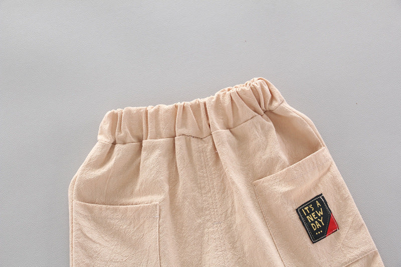 Top chemise garçon imprimé cactus