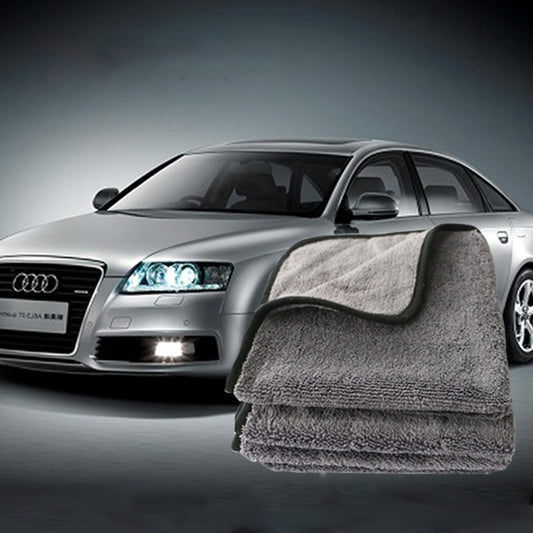 Toalla absorbente de microfibra para lavado de coches, paño de limpieza para suministros de coche