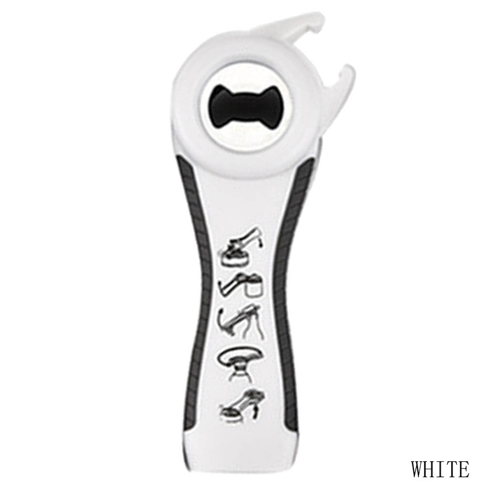 Abrebotellas de cerveza con abrelatas de acero inoxidable multifunción creativo 5 en 1