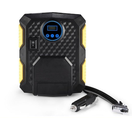 Inflador de neumáticos digital - Compresor de aire portátil para automóvil de 12 voltios CC