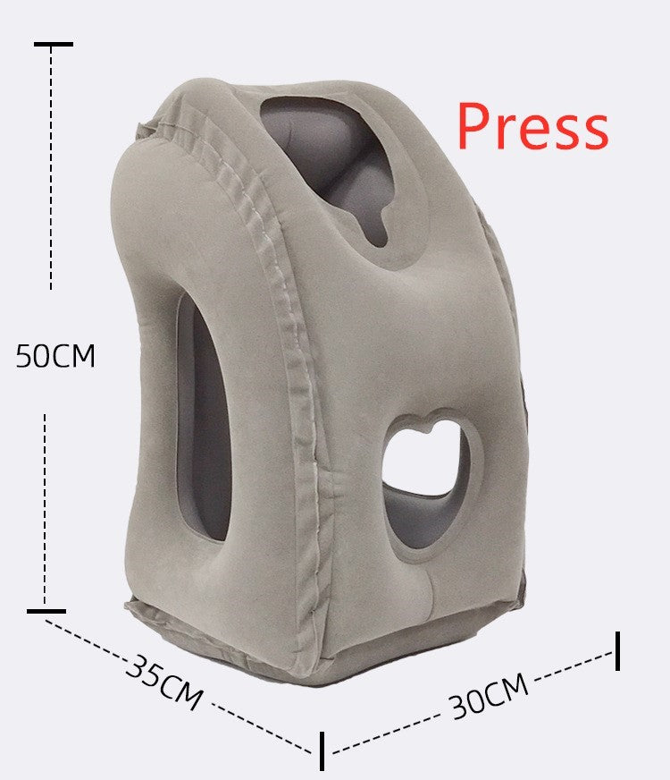 Cojín inflable, almohada de viaje, la almohada más diversa e innovadora para viajar, 2017, almohadas de avión, soporte para la cabeza y el cuello