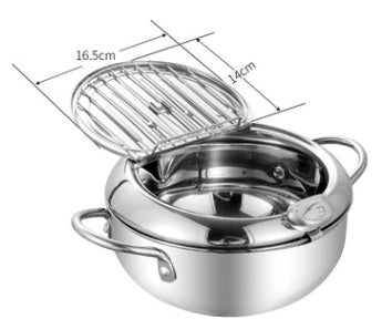Panier pliant télescopique en acier inoxydable, panier à friture pour frites, outil de cuisine dégraissant