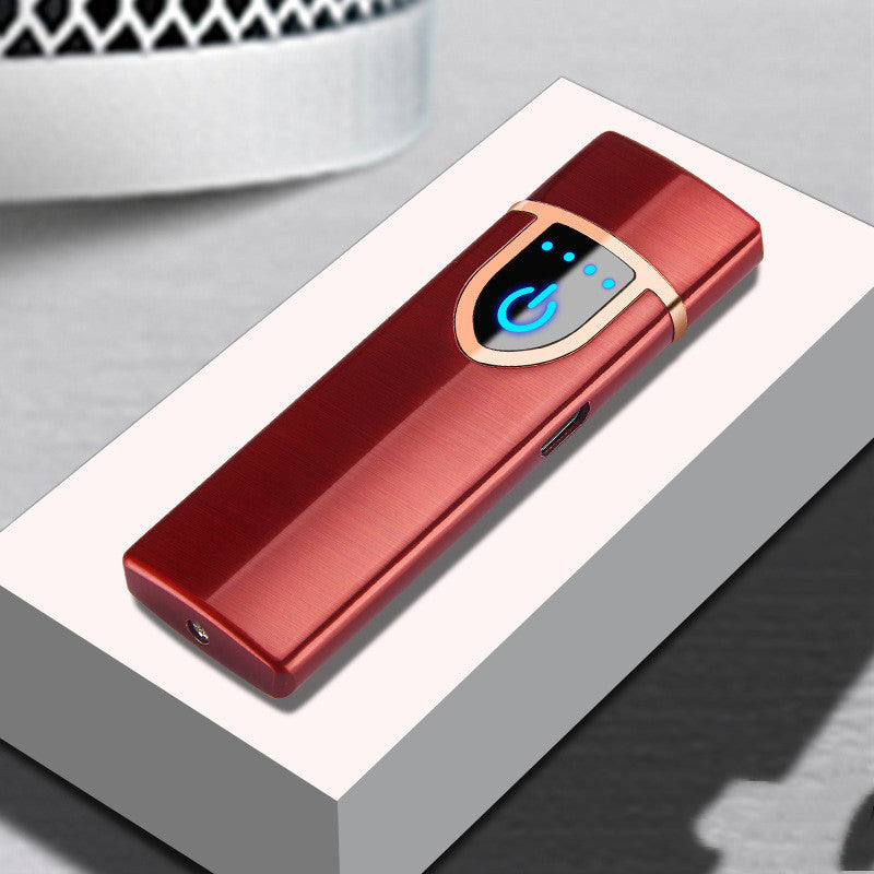 Encendedor USB de moda creativa que carga el encendedor de cigarrillos