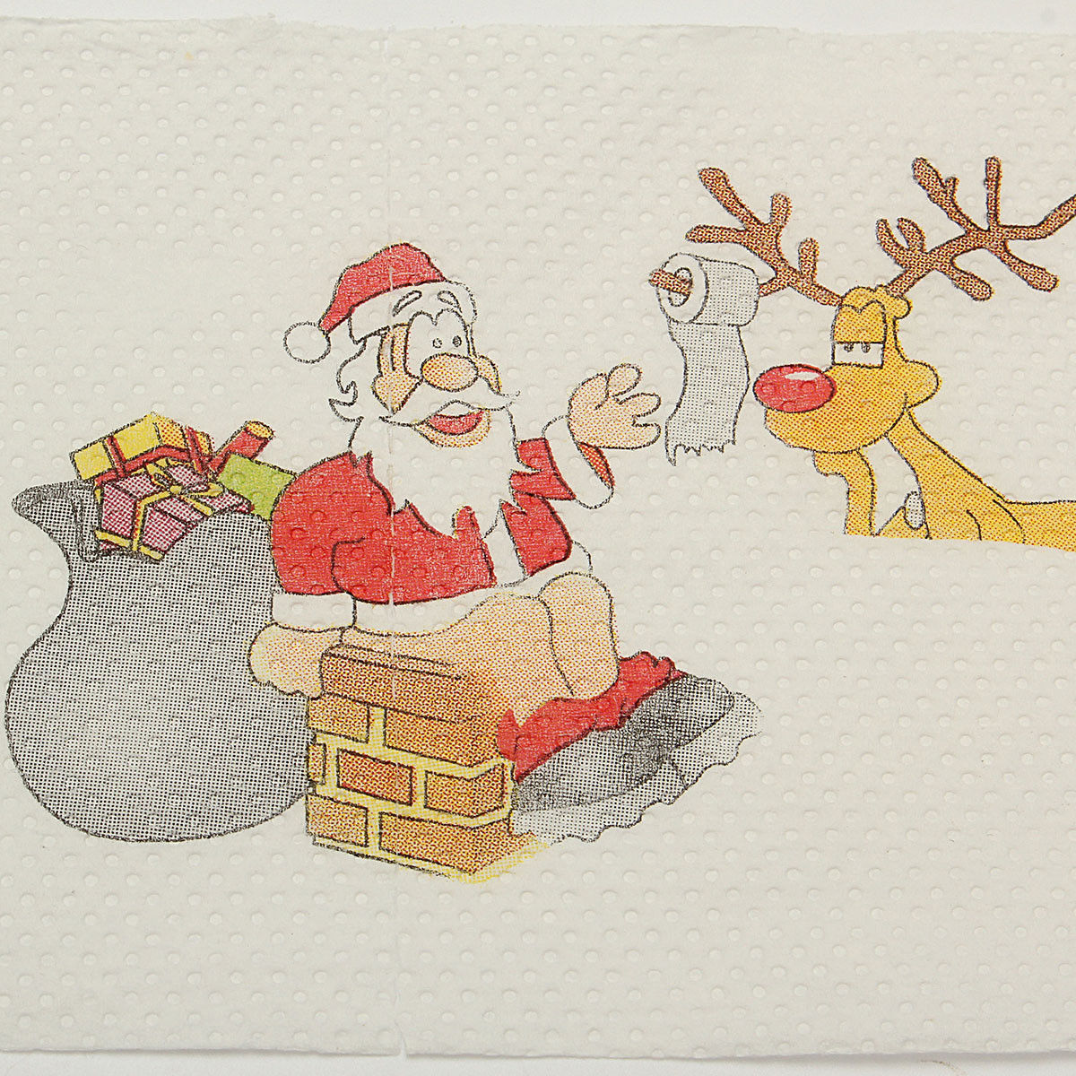 Papel higiénico navideño