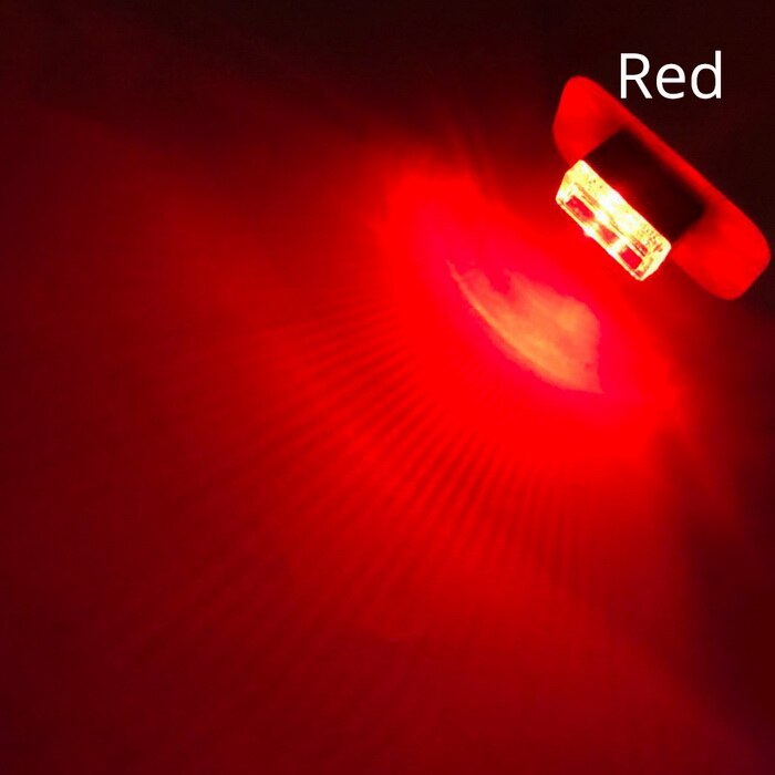Luz nocturna pequeña para interior de coche USB