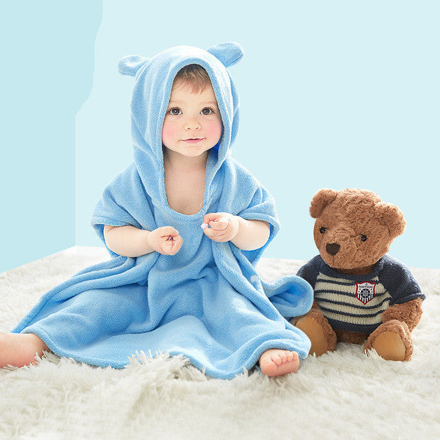 Capa de toalla de baño infantil