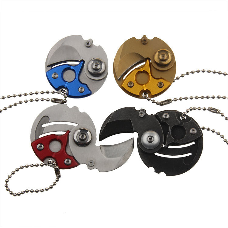 Couteau de survie de camping en acier inoxydable