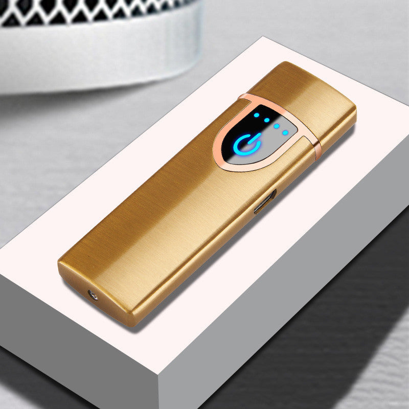 Encendedor USB de moda creativa que carga el encendedor de cigarrillos