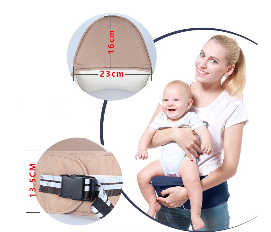 Tabouret de taille pour enfants quatre saisons avec sangle pour bébé respirant