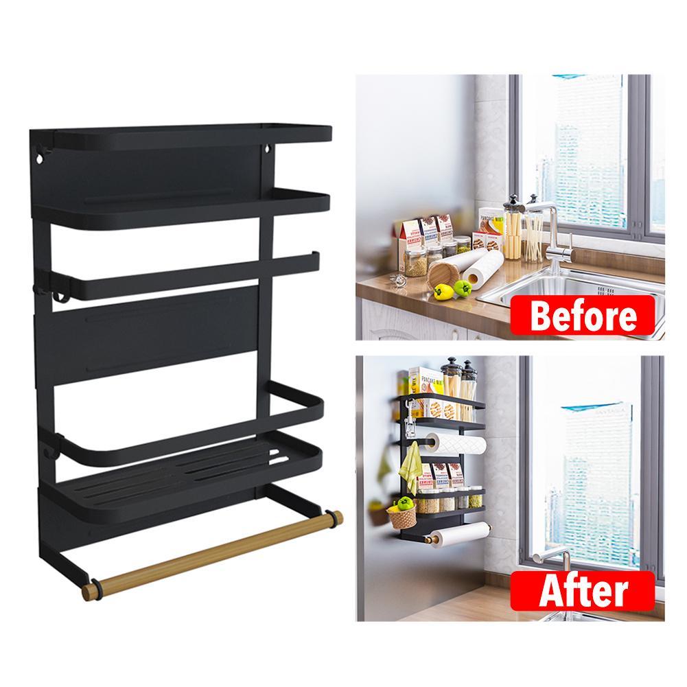 Estante lateral de cocina de pared