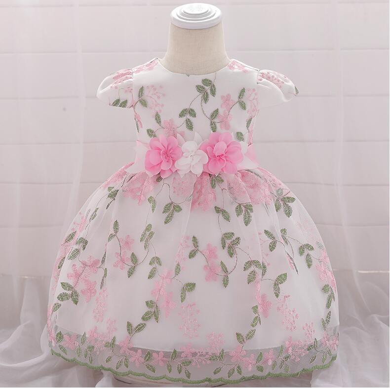 Vêtements d'été pour enfants, robe de mariée, fête d'anniversaire pour bébé, jupe moelleuse pour filles, nouvelle collection