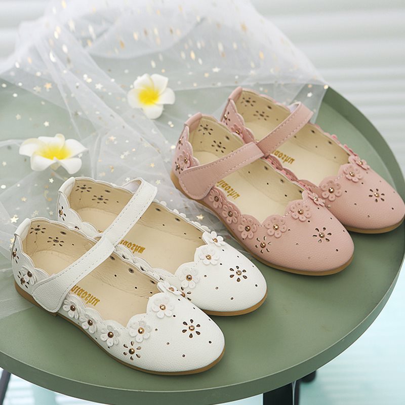 Chaussures princesse plates pour filles