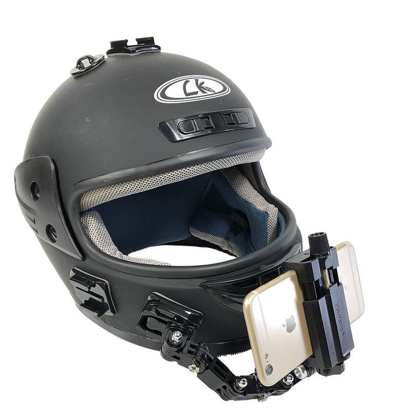 Support de caméra pour casque de moto