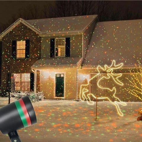 Lumière de projection de Noël