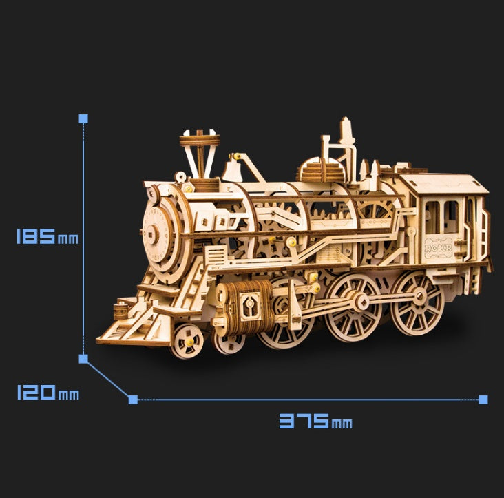 Rompecabezas de trenes 3D