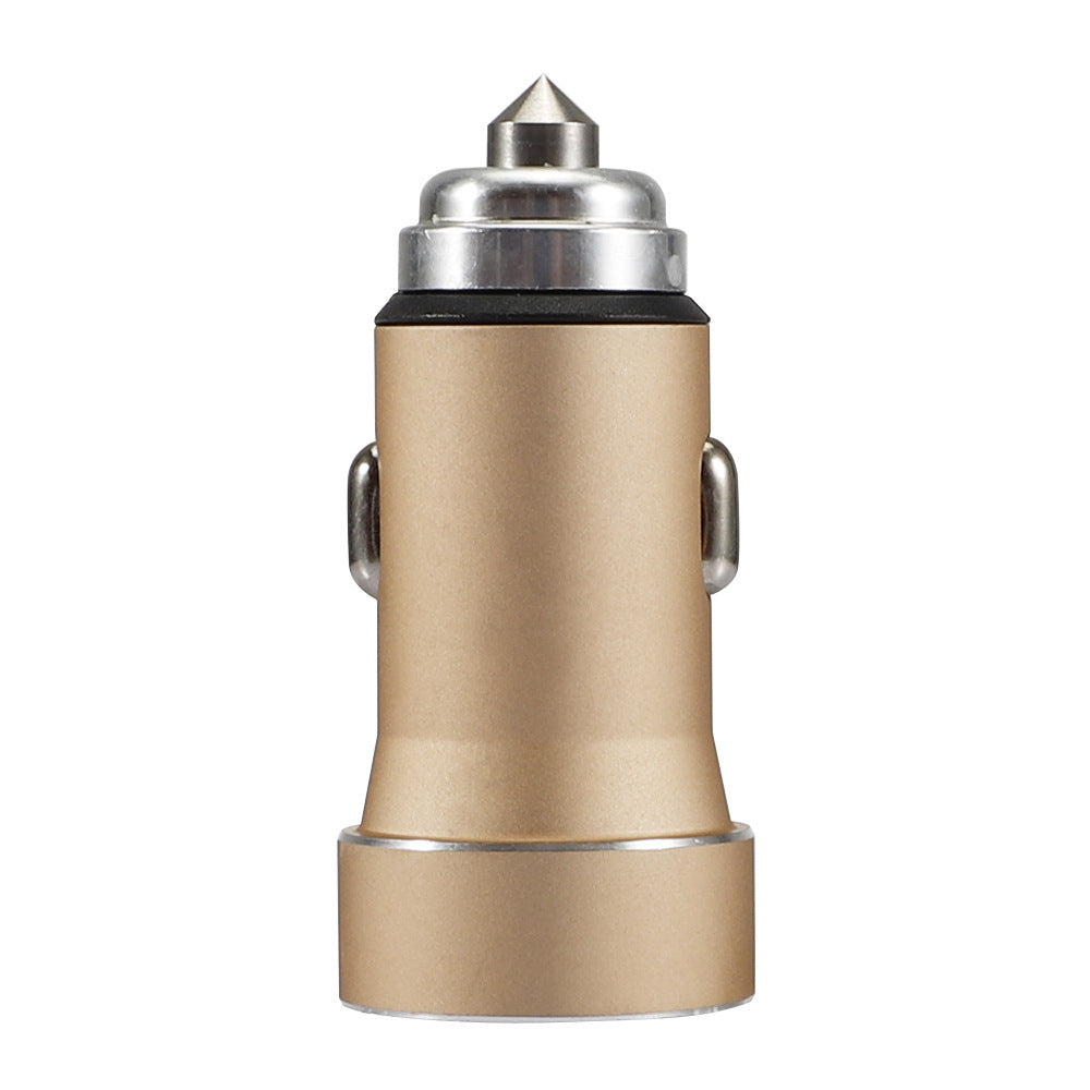Dual USB car cigarette lighter
