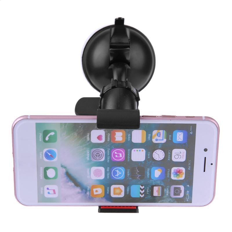 Car phone holder with clip GPS Navigator PVC suction cup bracket