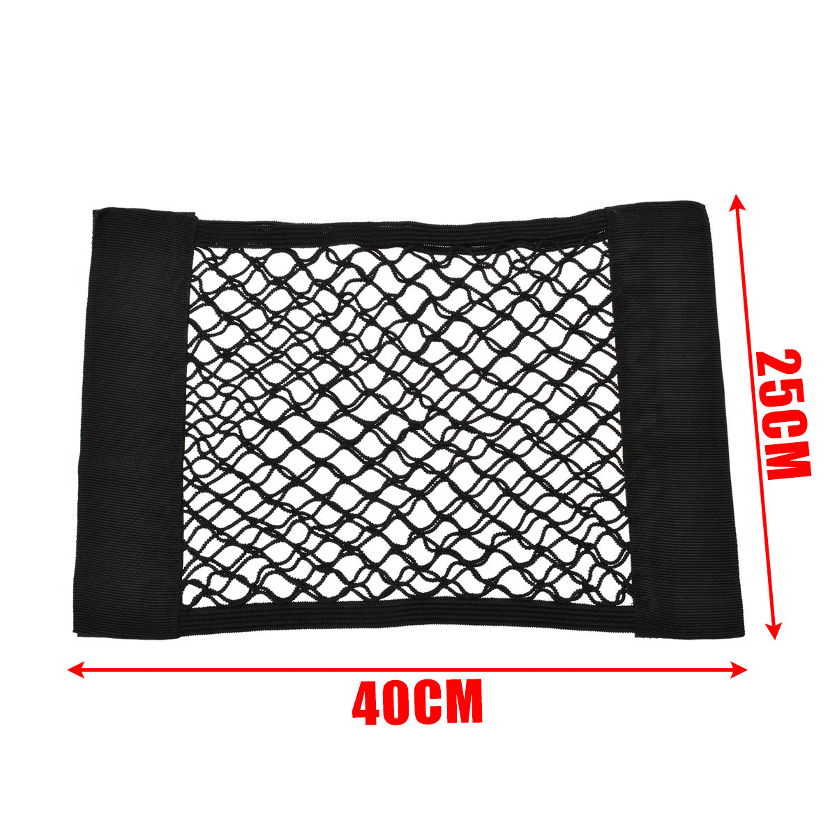 Automotive interior mesh 1 piece 40 * 25CM car trunk stretch seat back mesh car styling storage bag pocket cage