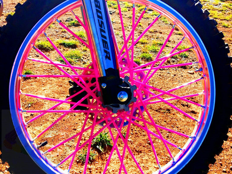 Motorcycle Wheel Spokes Wrap