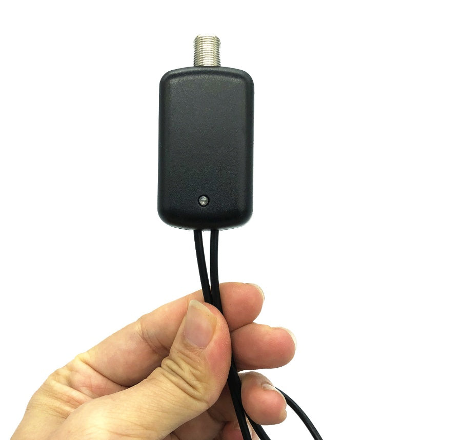 Adaptador de antena de refuerzo de señal, amplificador de antena de TV HDTV, fácil instalación, poco ruido