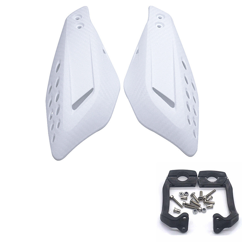 Motorcycle windshield guard