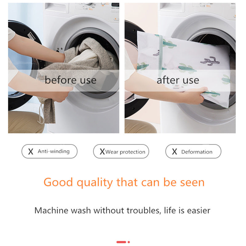 Bolsa de ropa de lavandería con lavado de malla