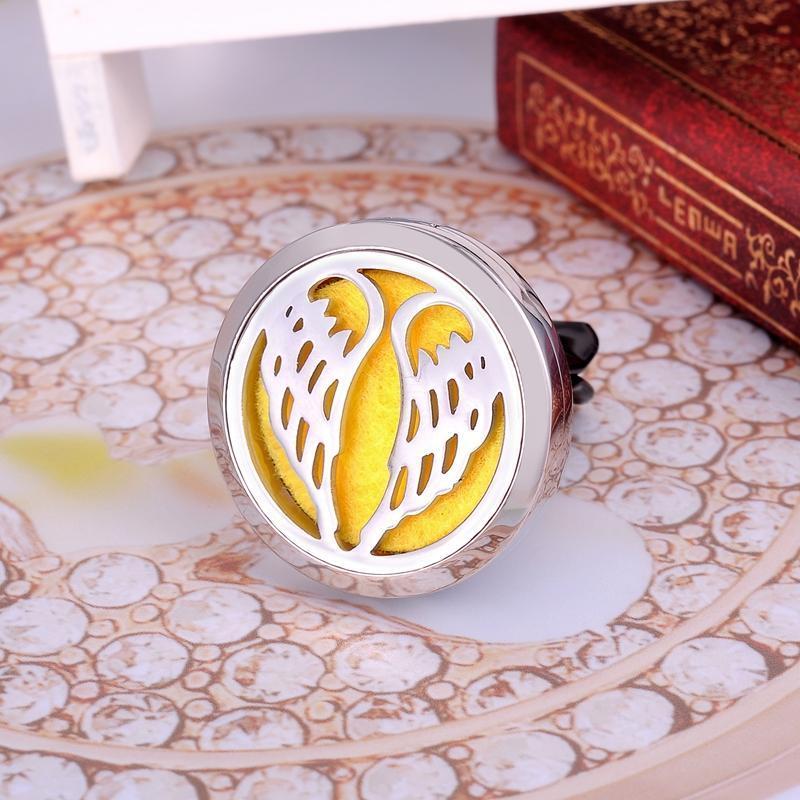 Médaillon diffuseur de voiture d'aromathérapie Wings