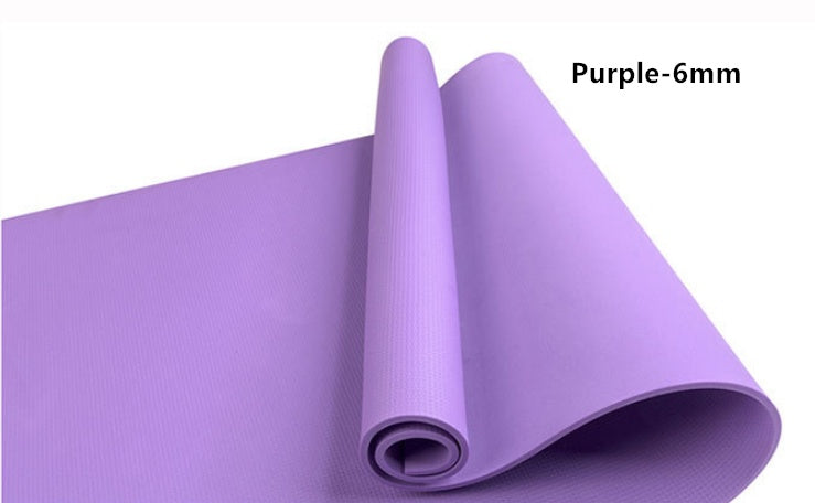 Tapis composé de yoga de tapis composé de forme physique superbe d'EVA 4mm 6mm