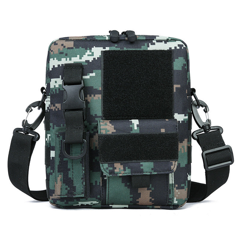 Sac à bandoulière sac à bandoulière Vertical sac de loisirs de Sports de plein air sac de Camouflage