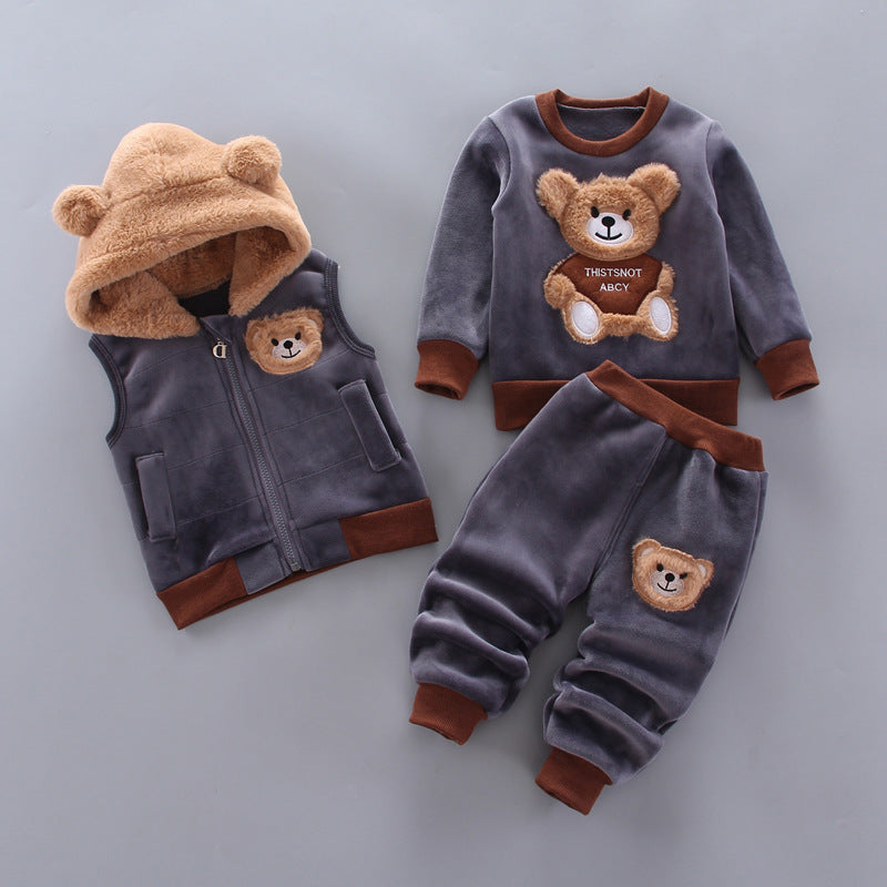 Costume trois pièces épais enfant