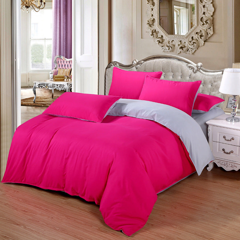 Ensemble de draps, housse de couette, literie, 4 ensembles