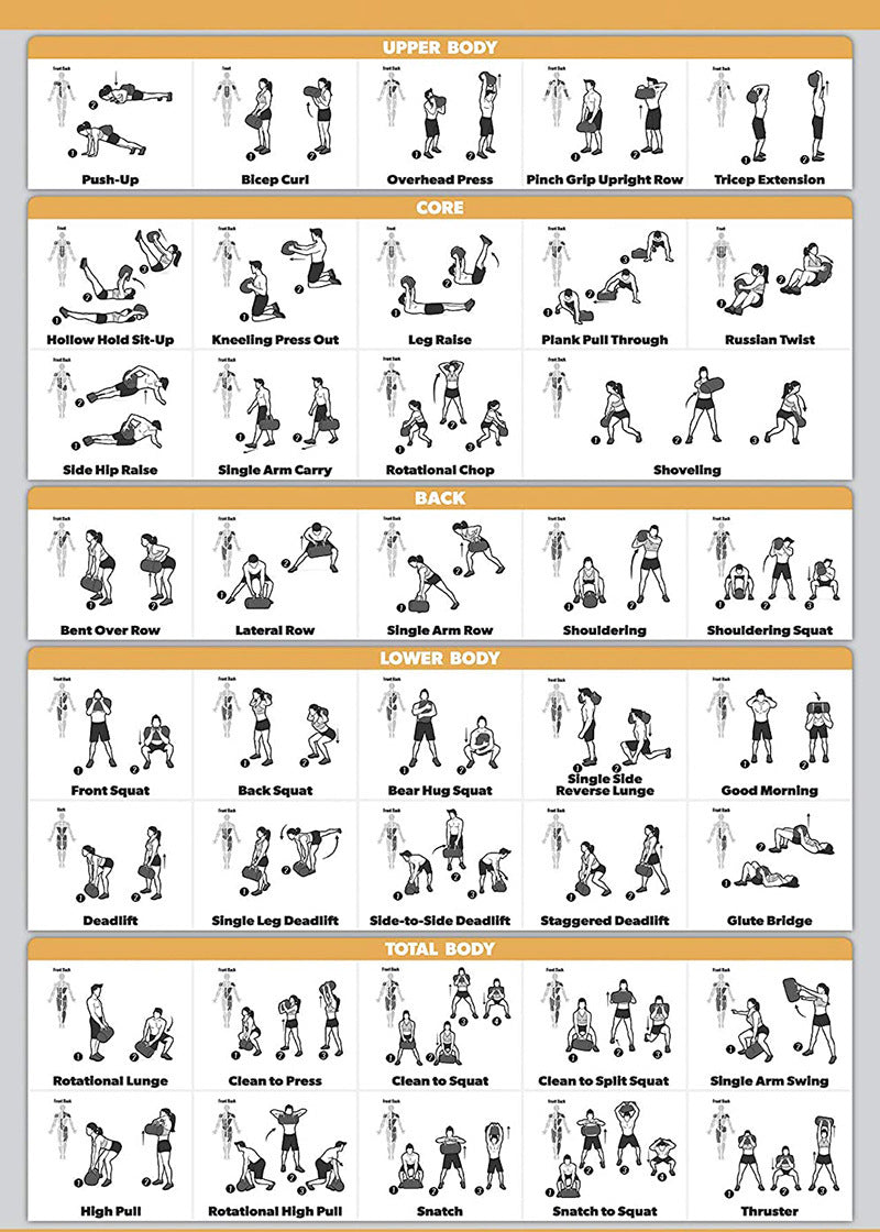 Sac d'eau réglable portatif de forme physique portant le poids