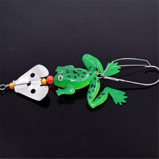 Paillettes tournantes et appât contre les grenouilles