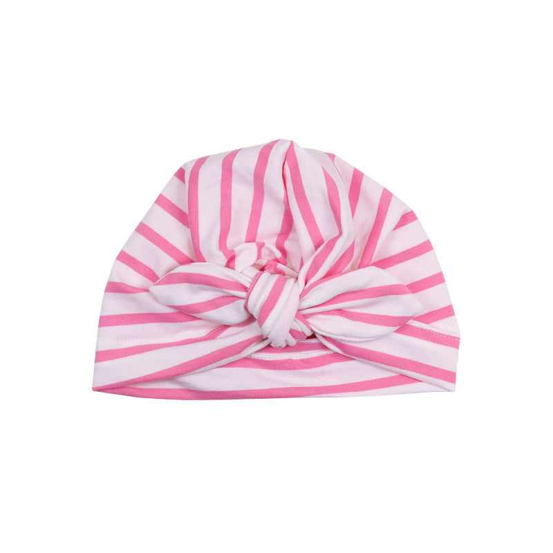 Fournitures pour bébé Fournitures pour bébé Couvre-chef noué de couleur unie