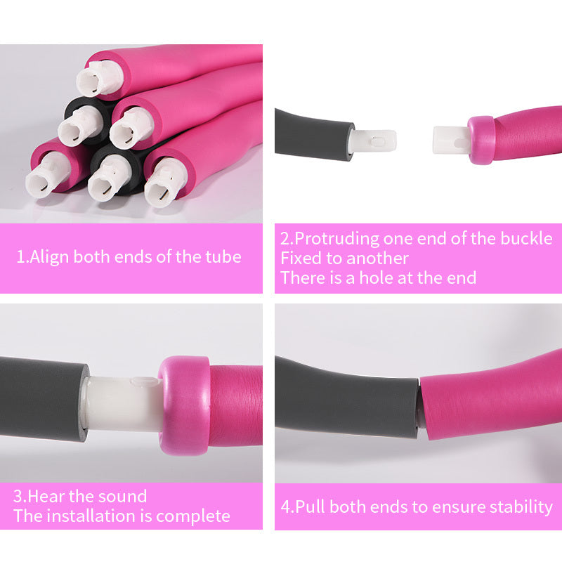 Cerceau de sport d'entraînement à domicile, cerceau de Massage amincissant, exercice de Fitness, gymnastique, Yoga, accessoires, équipement de musculation