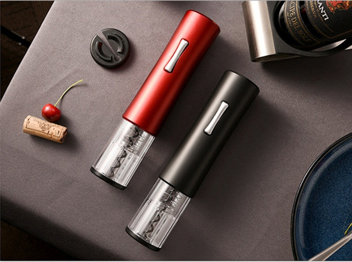 Ouvre-bouteille électrique, tire-bouchon, ensemble de coupe-feuille, ouvre-bouteille automatique haut de gamme pour le vin, Gadgets de cuisine, ouvre-boîte