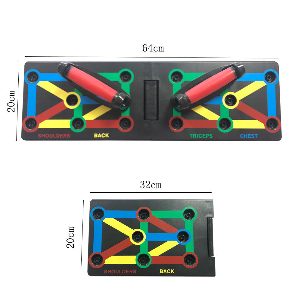 Tabla de flexiones multifuncional